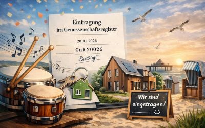 Hurra, wir existieren jetzt juristisch!